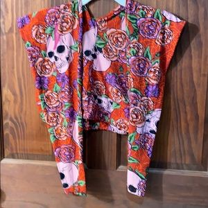 LuLaRoe TC skull legging